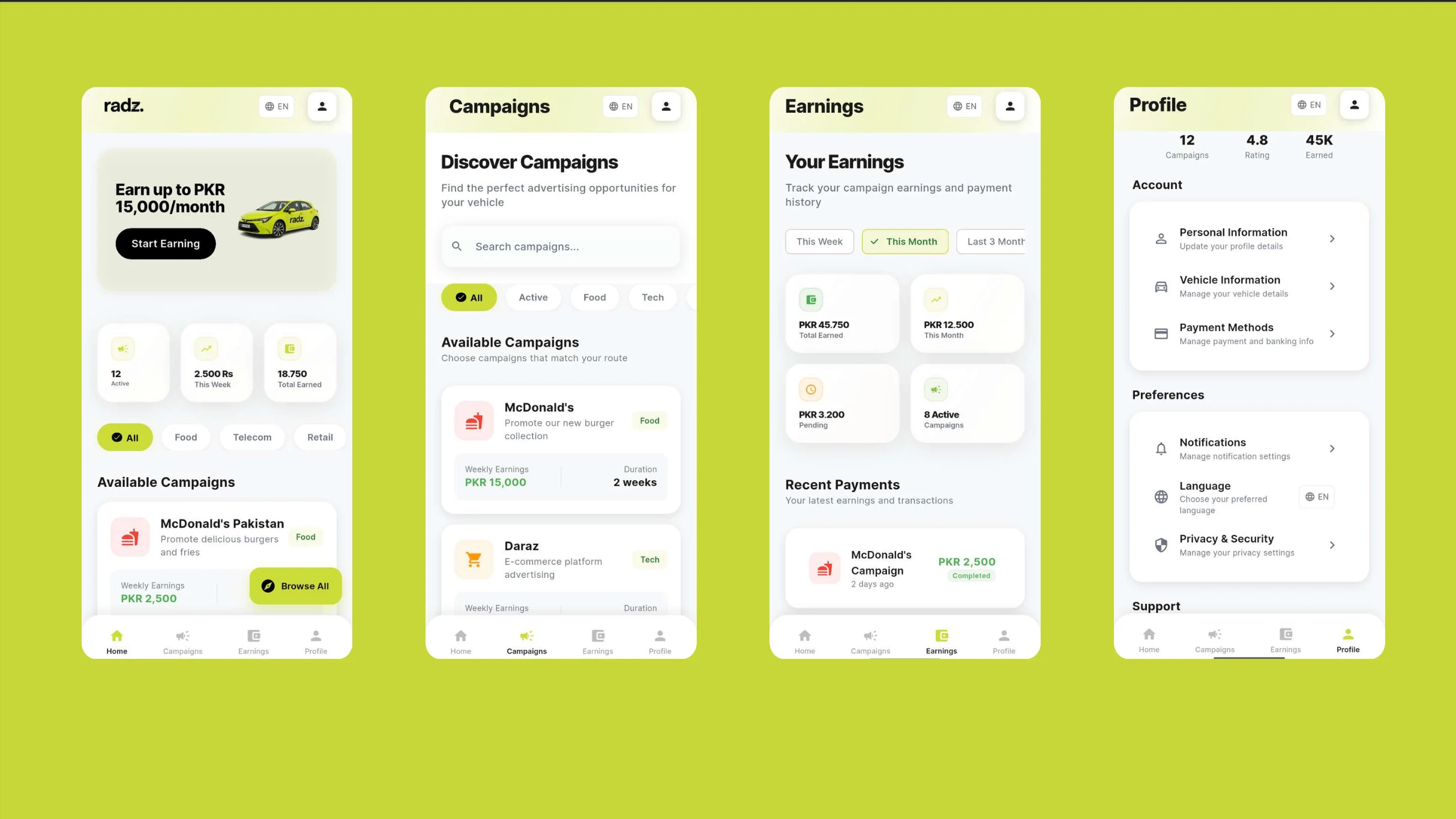 Radz Advertising Platform