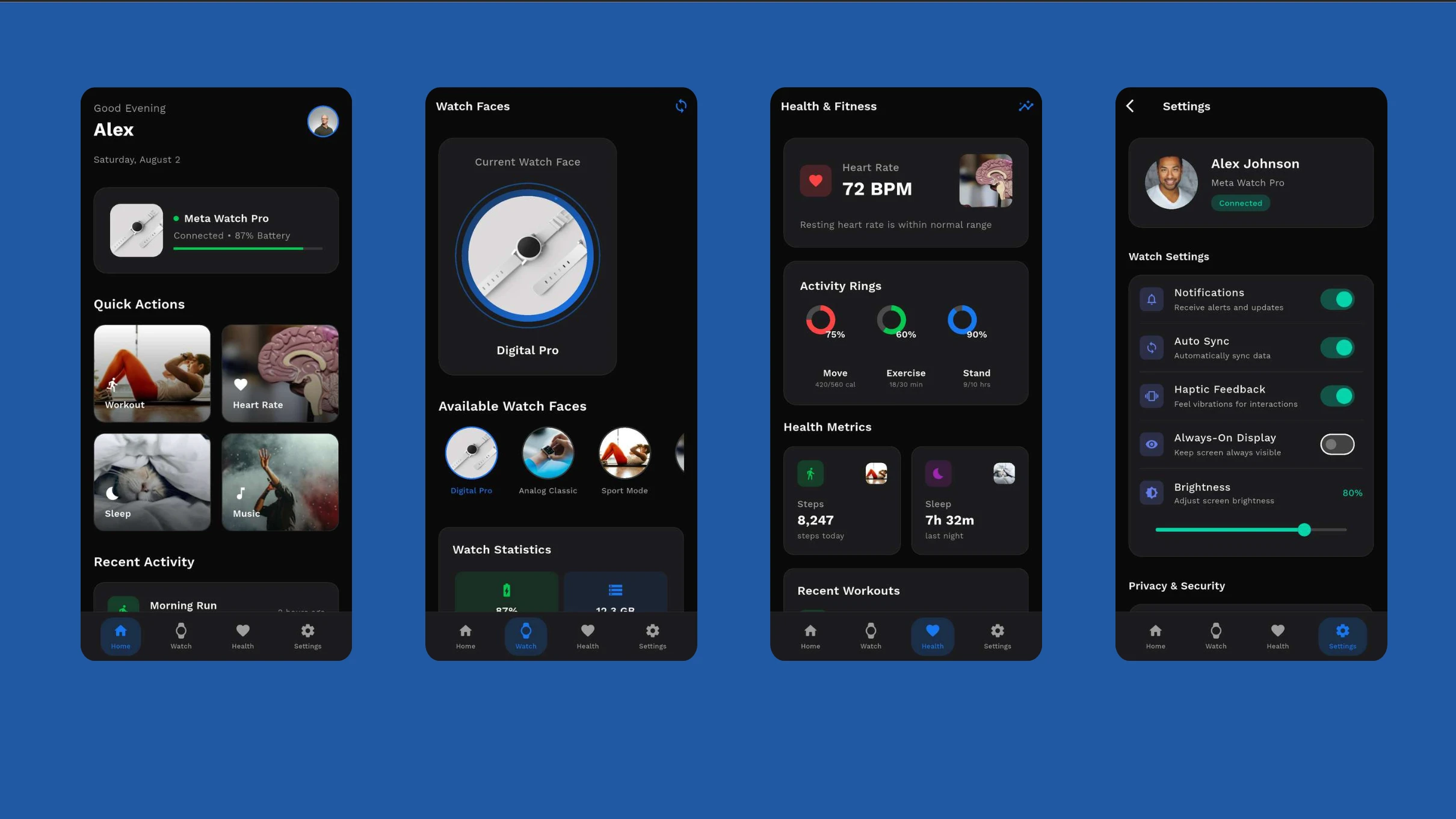 Smart Watch App